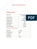 Amplificador 400 W P400 Hi PDF