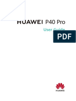 HUAWEI P40 Pro User Guide - (ELS-N04&NX9, EMUI10.1 - 01, En-Us) PDF