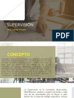 Supervisión y El Supervisor