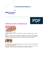 Historia Del Manicure