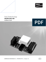 Solar Datatechnology 485PB-SMC-NR: Installation Guide