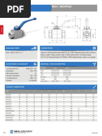 BKH / Bkhp420 2-Way Ball Valve Stainless Steel: Available Sizes Connections