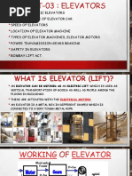 Elevators 1