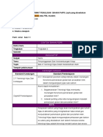 CONTOH FORMAT PENULISAN PDPR