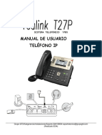 Manual Yealink T27