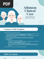 Albinism Clinical Case by Slidesgo