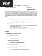 Dronetech Wbs Structure and Dictionary: Project Name: Wilmont Drone Case Revision No.: 3