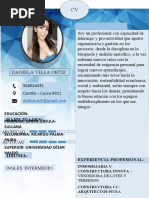 CV Daniela Villa Ortiz