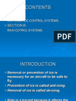 Airframe Ice and Rain Control