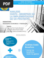 Analisis de Costo Beneficio