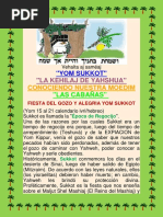 Sukkot Nuestra Moedim