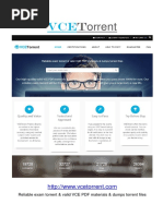 Torrent: Reliable Exam Torrent & Valid VCE PDF Materials & Dumps Torrent Files