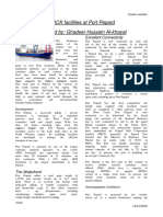 DOCK Facilities at Port Pepard Reported By: Ghadeer Hussain Al-Khayat