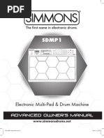 Simmons SDMP1 Advanced Manual