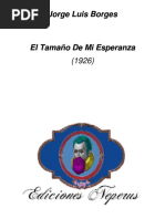 5b. Borges (1926) El Tamaño de Mi Esperanza