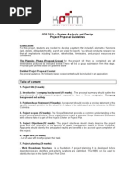 COS 311A - System Analysis and Design Proposal Guidelines