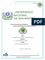 Pilares de La Evaluación de Un Proyecto