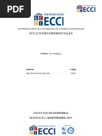 Ecuaciones Diferenciales: Universidad Escuela Colombiana de Carreras Industriales