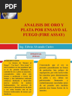 ANALISIS DE ORO Fire Assay