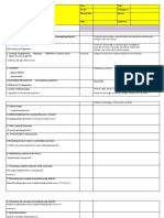 Daily Lesson Log Template Sample