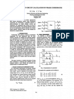 Unbalanced Shortcircuit Calculation by Phase Coordinates