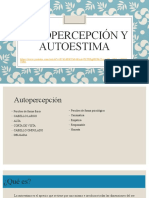 Autopercepcion y Autoestima