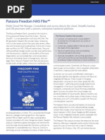 Panzura Freedom Filer Datasheet