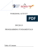 DFC20113 - Workbook - Activity - Pbu