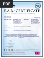 Covid-19 One-Step RT-PCR Kit - CE - EAR Certificate