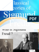 Classical Theories of Sigmund Freud