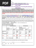 The Association of Microbiologists of India (AMI) (Estb 1938) (Celebrating 75 Years of Excellence in Promoting Microbiology) (2020-2021)