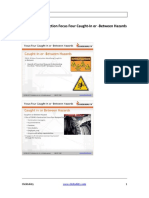 Study Guide OSHA 30 Construction Focus Four Caught-In or - Between Hazards