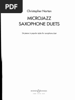 Microjazz Saxophone Duets: Christopher Norton