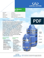 WP1 Vertical Pump Motor WP1 Vertical Pump Motors: Robust Performance