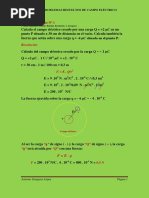 Ejercicios y Problemas Resueltos de Campo Electrico