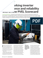 Benchmarking Inverter Performance and Reliability With A New PVEL Scorecard