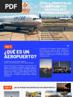 Tema 4. Aeropuertos Nacionales e Internacionales.