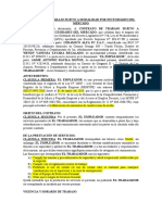 Contrato de Trabajo Sujeto A Modalidad Por Necesidades Del Mercado - Ceramico Alfa PC S.A.C.