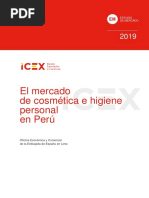 El Mercado de Cosmética e Higiene Personal en Perú: Oficina Económica y Comercial de La Embajada de España en Lima