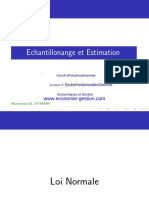 Cours Complet Échantillonnage Et Estimation S3 PDF