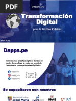 Transformacion Digital para El Sector Publico