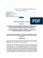 Resolución Conjunta 1732 de 2018