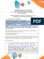 Guía de Actividades y Rúbrica de Evaluación Paso 2 - Identificar en El Contexto Oportunidades