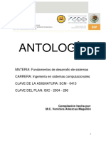 Antologia Fundamentos de Desarrollo de Sistemas PDF