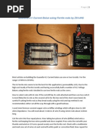 Guanella 4 To 1 Current Balun Using Ferrite Rods by ZS1JHG