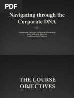 Navigating Through The Corporate DNA