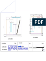 West Elevation East Elevation Client Consultant Date Scale 22.1.2020 0 5' 10'