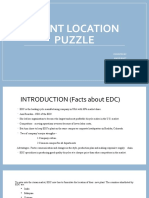 Plant Location Puzzle: Presented by Ankur Bhatt Deepanjan Datta Samriddhi Khatri Shreya Gupta Shambhawi Sinha