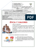 Guía 2 de Religión, Artística y Ética Grado 4°. Período Cuarto