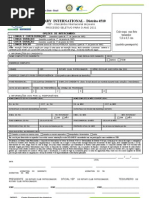 Ficha de Inscrição Rotary